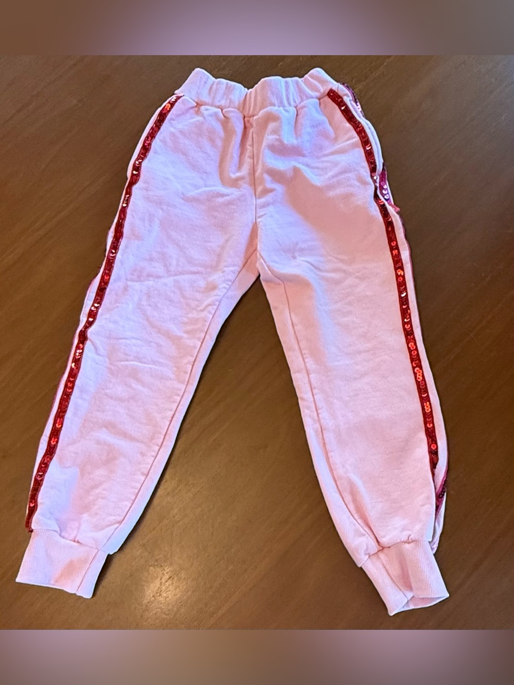 Lola & The Boys Sequined Track Pants